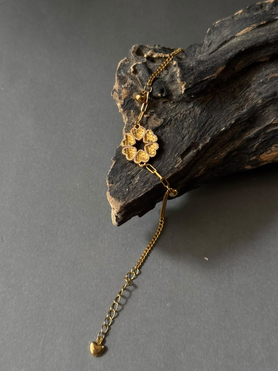 Golden Clover Bracelet