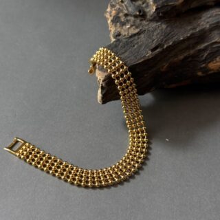 Golden Mesh Bracelet