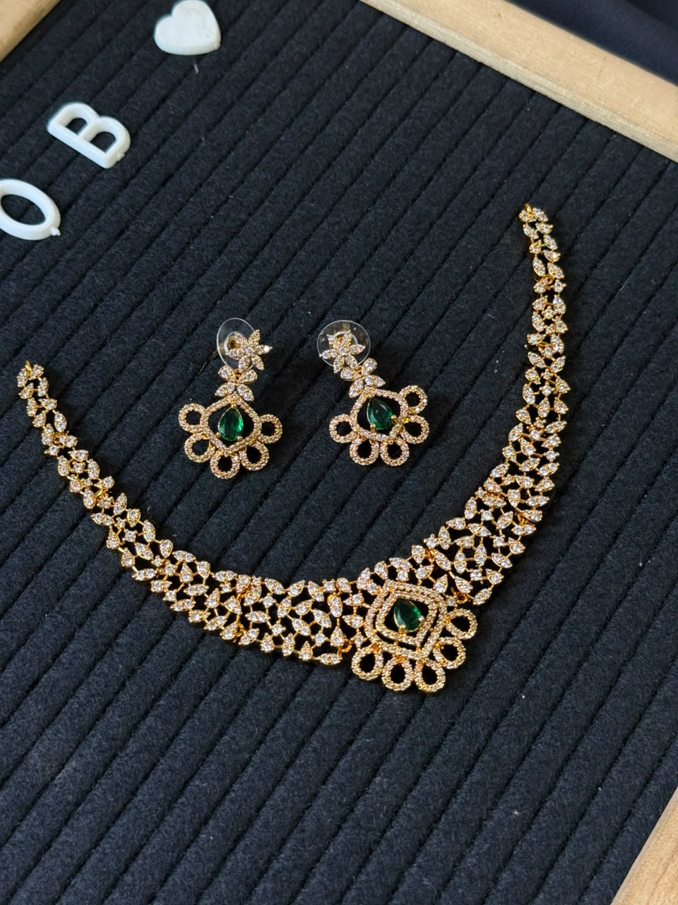 Elegant Floral Necklace Set