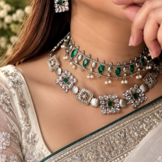 Kanchonmala (কাঞ্চনমালা) Silver