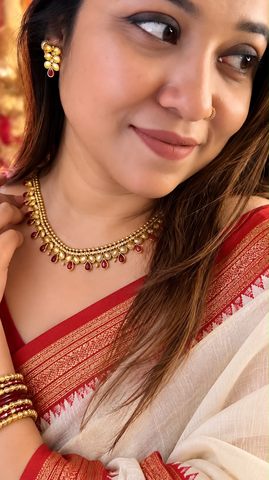 Ruposhi Red Set