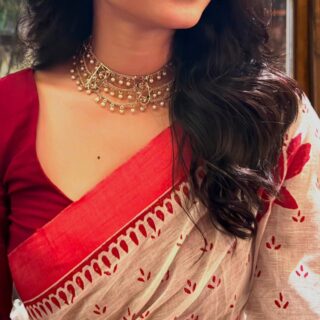Kumudini Pearl Necklace (কুমুদিনী) Silver