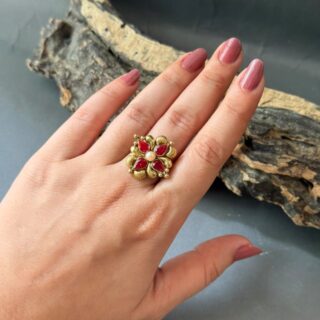 Vintage Floral Ring V3