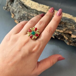 Vintage Floral Ring