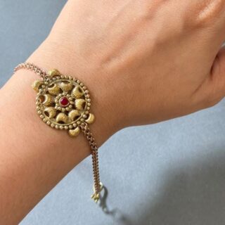 Vintage Medallion Bracelet